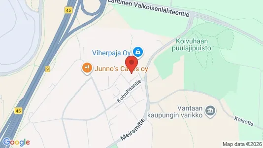 Lagerlokaler til leje i Vantaa - Foto fra Google Street View