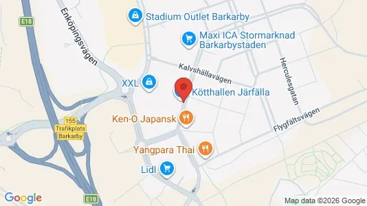 Propiedades comerciales En alquiler i Järfälla - kort over placeringen