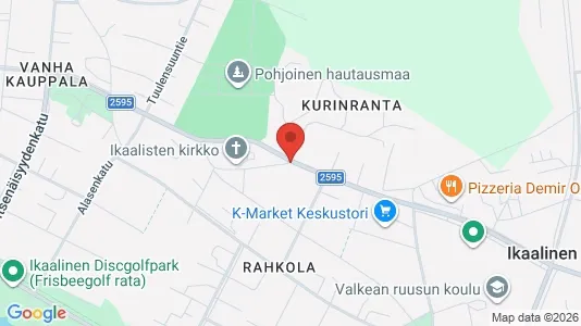 Lokaler til leje i Ikaalinen - Foto fra Google Street View