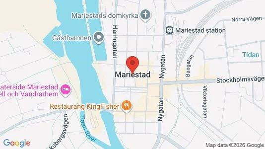 Gewerbeflächen zur Miete i Mariestad – Foto von Google Street View