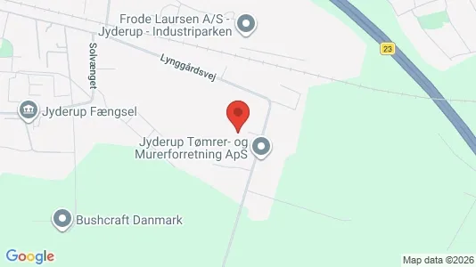 Varastot Vuokrattavana i Jyderup - Kuva Google Street Viewstä