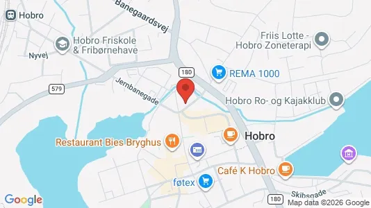 Varastot Vuokrattavana i Hobro - Kuva Google Street Viewstä