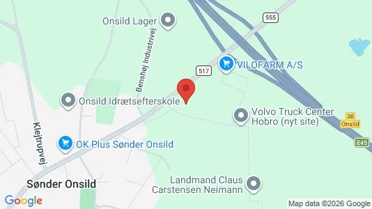 Werkstätte zur Miete i Hobro – Foto von Google Street View
