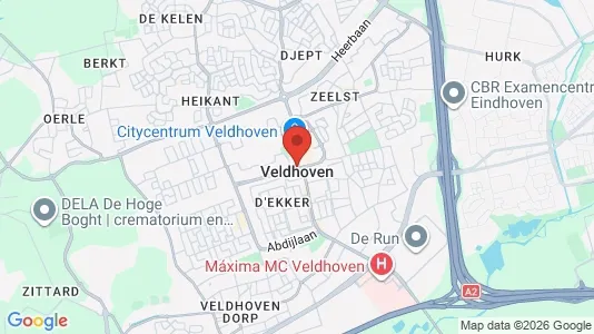 Commercial properties for sale i Veldhoven - kort over placeringen