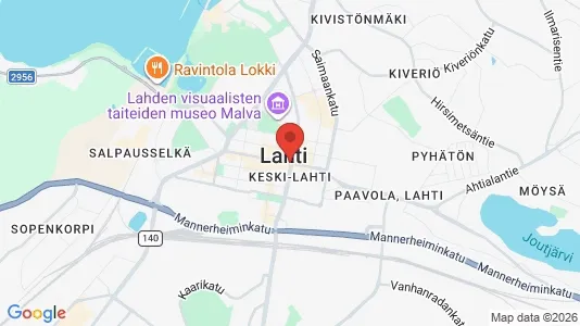 Kontorlokaler til leje i Lahti - Foto fra Google Street View