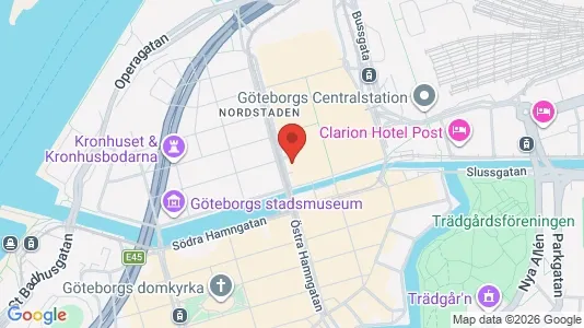 Kontorlokaler til leje i Gøteborg Centrum - Foto fra Google Street View