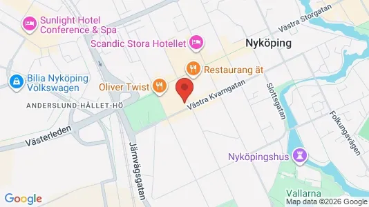 Kontorer til leie i Nyköping – Bilde fra Google Street View