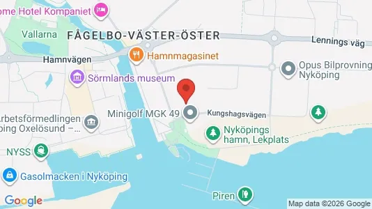 Kontorlokaler til leje i Nyköping - Foto fra Google Street View