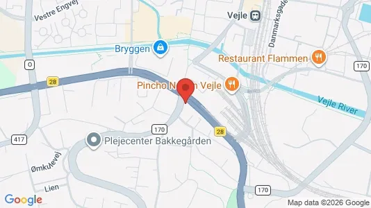 Bedrijfsruimtes te huur i Vejle - Foto uit Google Street View