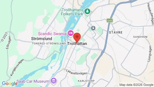 Winkels te huur i Trollhättan - Foto uit Google Street View