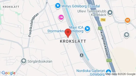 Varastot Vuokrattavana i Örgryte-Härlanda - Kuva Google Street Viewstä
