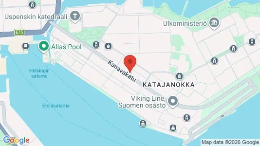 Büros zur Miete i Helsinki Eteläinen - kort over placeringen