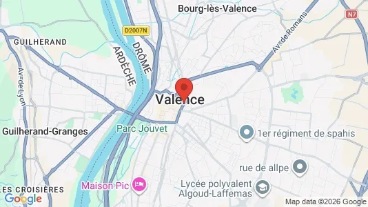 Büros zur Miete i Valence – Foto von Google Street View