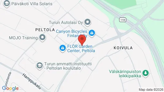 Kontorslokaler för uthyrning i Åbo – Foto från Google Street View