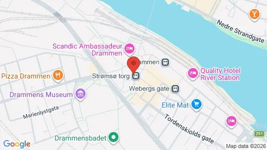 Büros zur Miete i Drammen – Foto von Google Street View