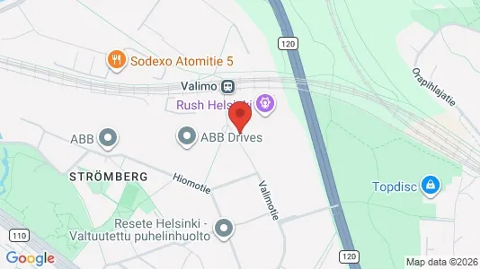 Werkstätte zur Miete i Helsinki Läntinen - kort over placeringen