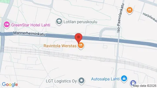 Gewerbeflächen zur Miete i Lahti – Foto von Google Street View