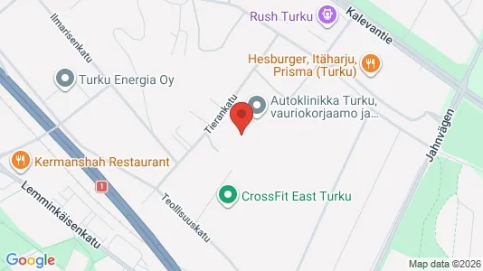 Industrial properties for rent i Turku - Photo from Google Street View