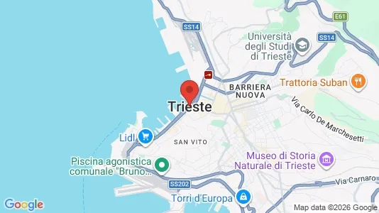 Kaupat Vuokrattavana i Trieste - Kuva Google Street Viewstä