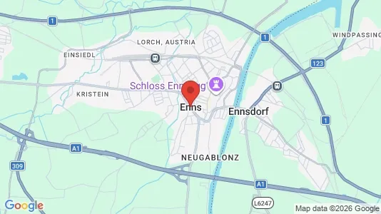 Werkstätte zur Miete i Enns – Foto von Google Street View