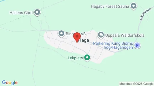 Kontorer til leie i Uppsala - kort over placeringen