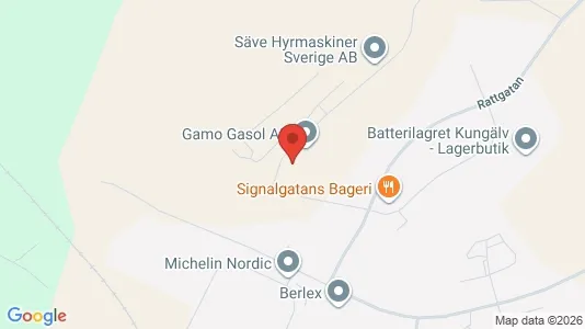 Lagerlokaler til leje i Kungälv - Foto fra Google Street View