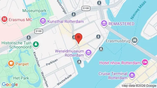 Kontorlokaler til leje i Rotterdam Centrum - Foto fra Google Street View