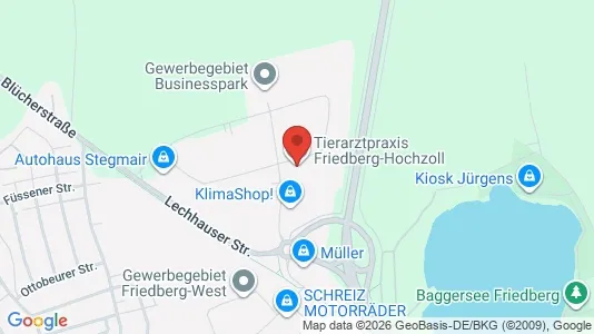 Varastot Vuokrattavana i Aichach-Friedberg - Kuva Google Street Viewstä