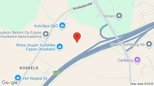 Verkstedhaller til leie i Espoo – Bilde fra Google Street View