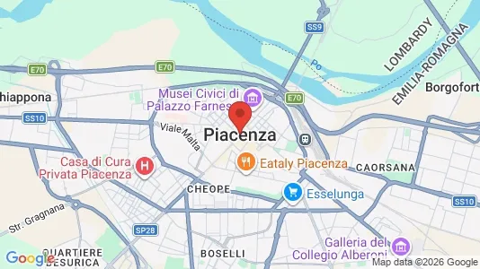 Lokaler til leje i Piacenza - Foto fra Google Street View