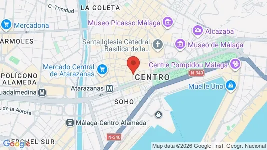 Lokaler til leje i Málaga - Foto fra Google Street View