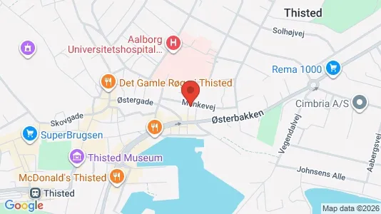Toimistotilat Vuokrattavana i Thisted - Kuva Google Street Viewstä