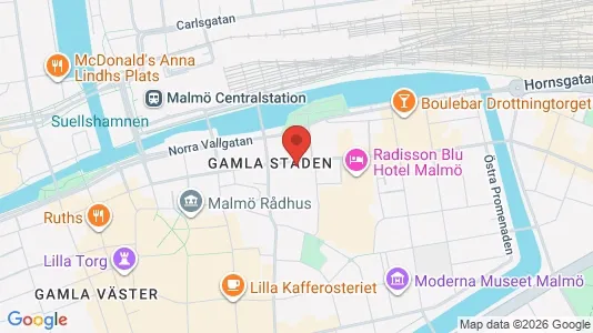 Büros zur Miete i Malmö City – Foto von Google Street View