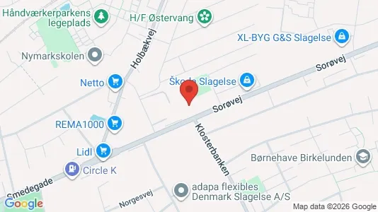 Toimistotilat Vuokrattavana i Slagelse - Kuva Google Street Viewstä
