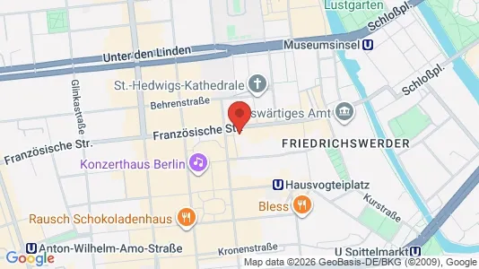 Liikekiinteistöt Vuokrattavana i Berlin Mitte - Kuva Google Street Viewstä