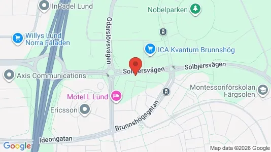 Kontorlokaler til leje i Lund - Foto fra Google Street View