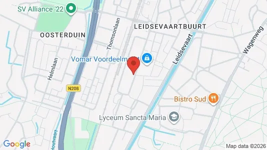 Lokaler til leie i Haarlem - kort over placeringen