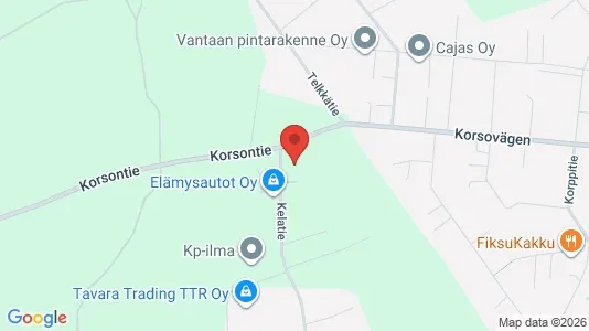 Industrilokaler för uthyrning i Vanda – Foto från Google Street View