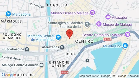 Toimistotilat Vuokrattavana i Málaga - Kuva Google Street Viewstä