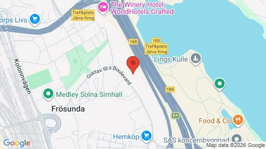 Kontorlokaler til leje i Solna - Foto fra Google Street View
