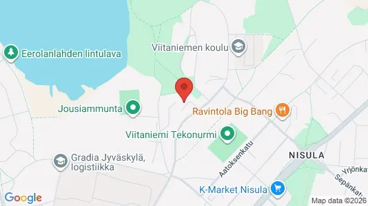 Office spaces for rent i Jyväskylä - kort over placeringen