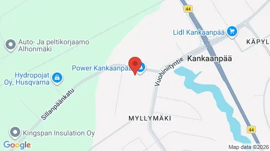 Gewerbeflächen zur Miete i Kankaanpää – Foto von Google Street View