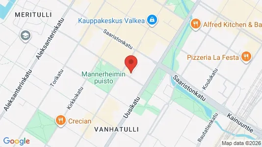 Företagslokaler för uthyrning i Uleåborg - kort over placeringen