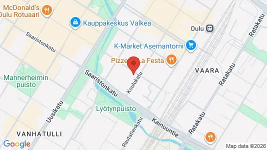 Commercial properties for rent i Oulu - Photo from Google Street View