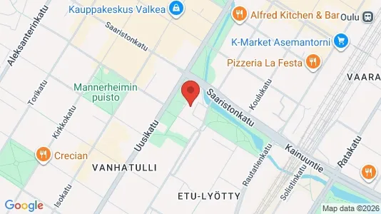 Büros zur Miete i Oulu – Foto von Google Street View