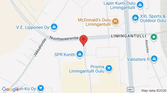 Kontorlokaler til leje i Oulu - Foto fra Google Street View