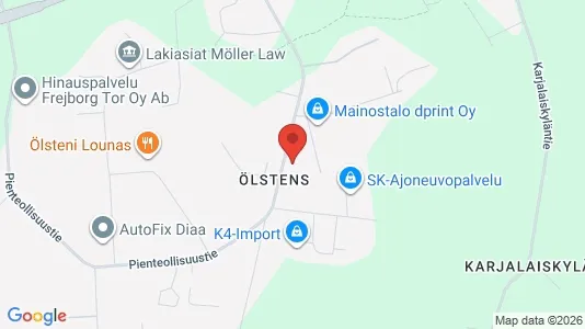 Gewerbeflächen zur Miete i Porvoo - kort over placeringen