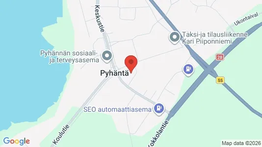 Büros zur Miete i Pyhäntä – Foto von Google Street View