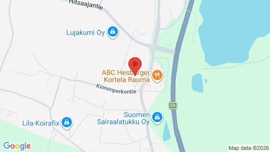 Büros zur Miete i Rauma – Foto von Google Street View