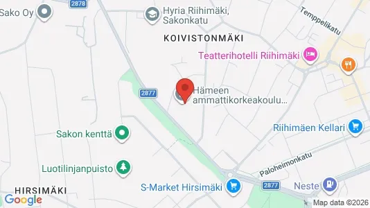 Kontorlokaler til leje i Riihimäki - Foto fra Google Street View